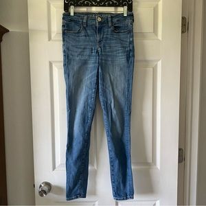 American Eagle Size 4 Long Jeggings Next Level Stretch